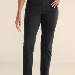 Soft Surroundings Black Straight Leg Pants